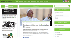 Desktop Screenshot of gospelofhealth.org
